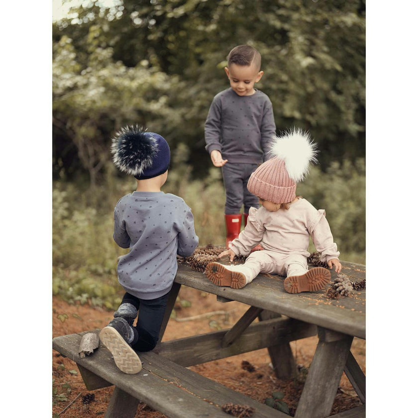 Baby Ruffle Pine Cone Loung 2-Piece Set