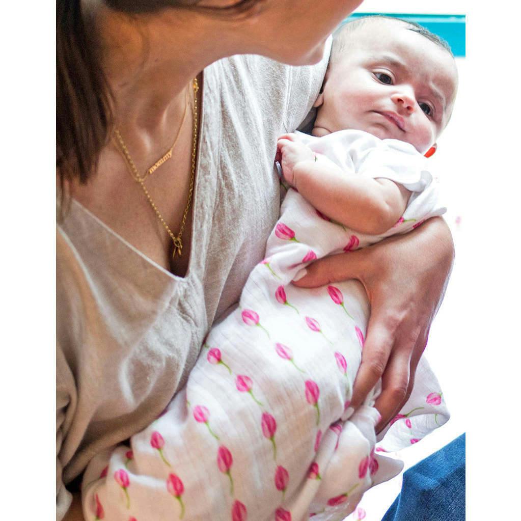 Organic Cotton Muslin Swaddle
