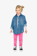 Denim Shirt Navy Blue