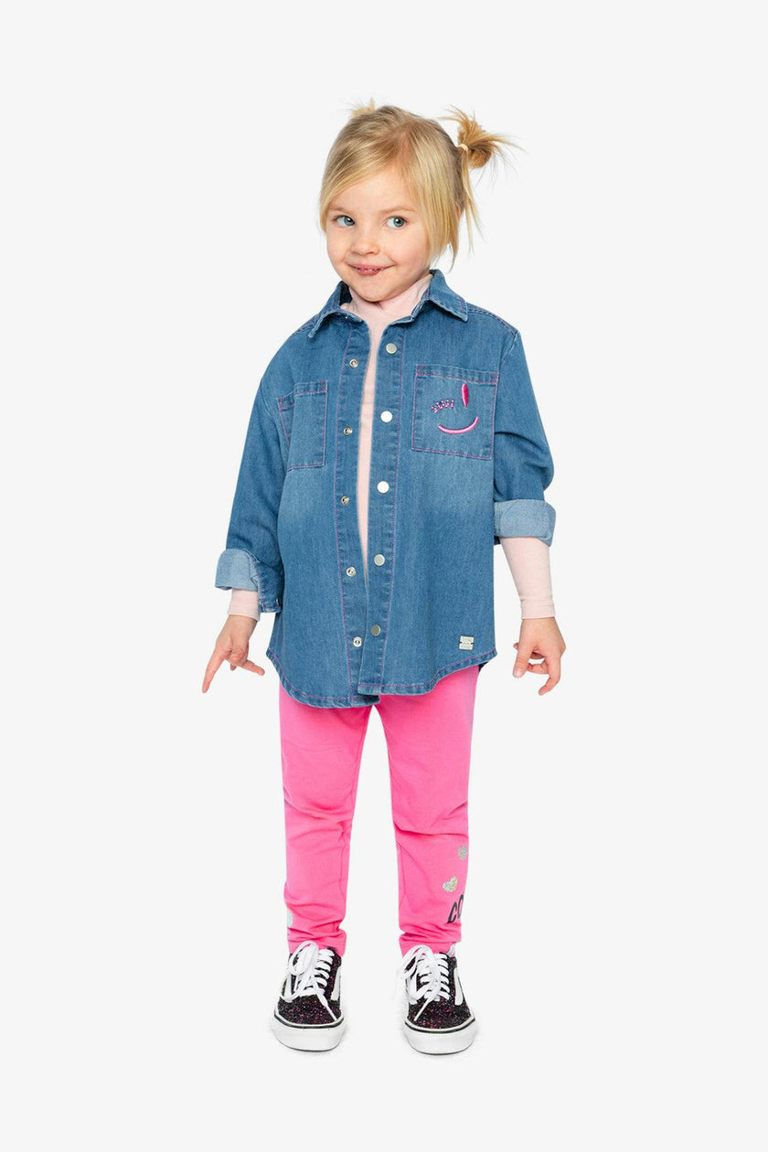 Denim Shirt Navy Blue