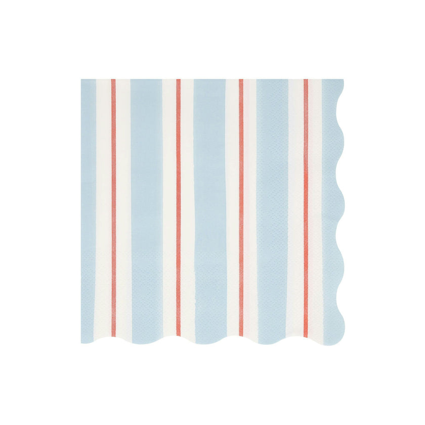 Preppy Stripe Large Napkins