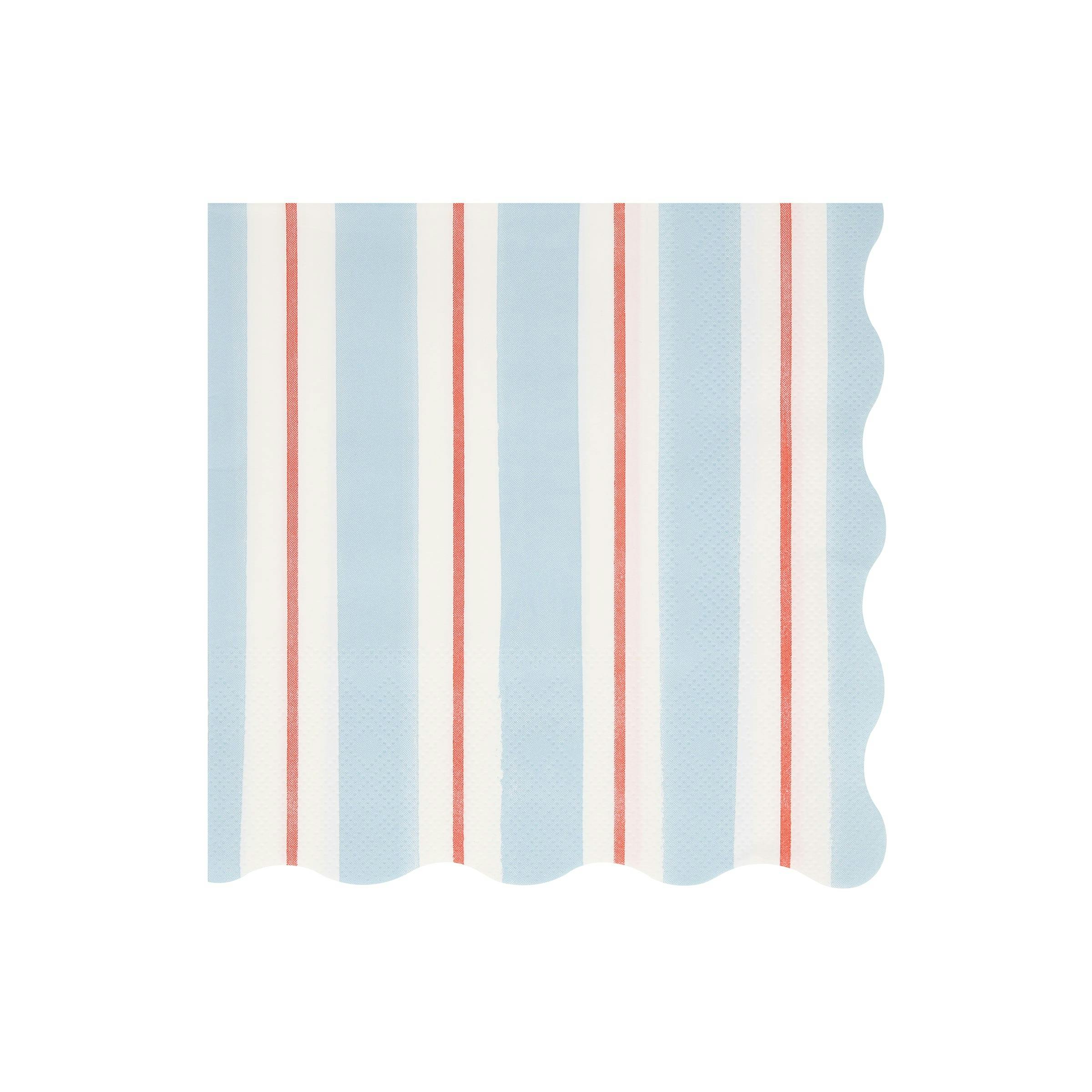 Preppy Stripe Large Napkins
