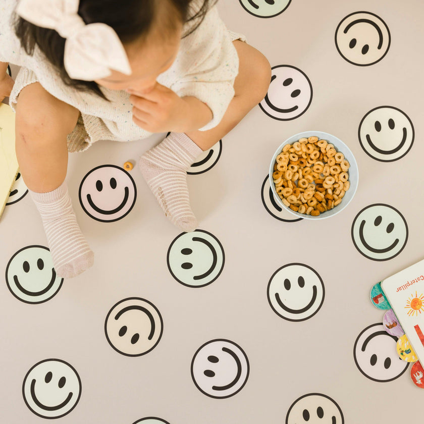 Catch All Mat for Mealtime & Playtime Mess