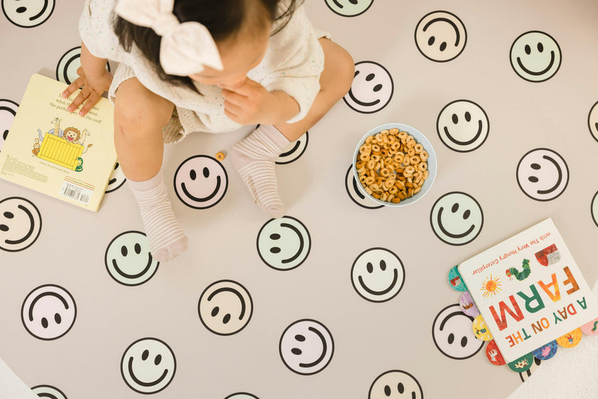 Catch All Mat for Mealtime & Playtime Mess