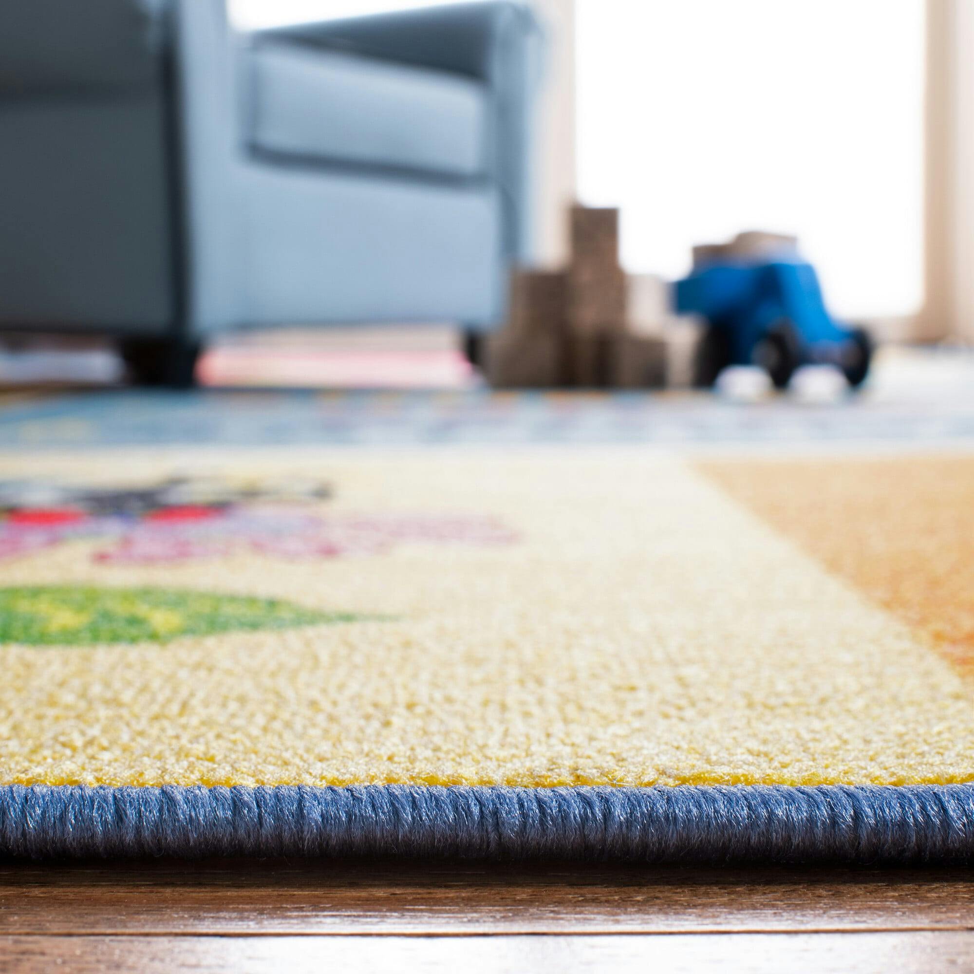 Kids Playhouse Holly Rug, Blue