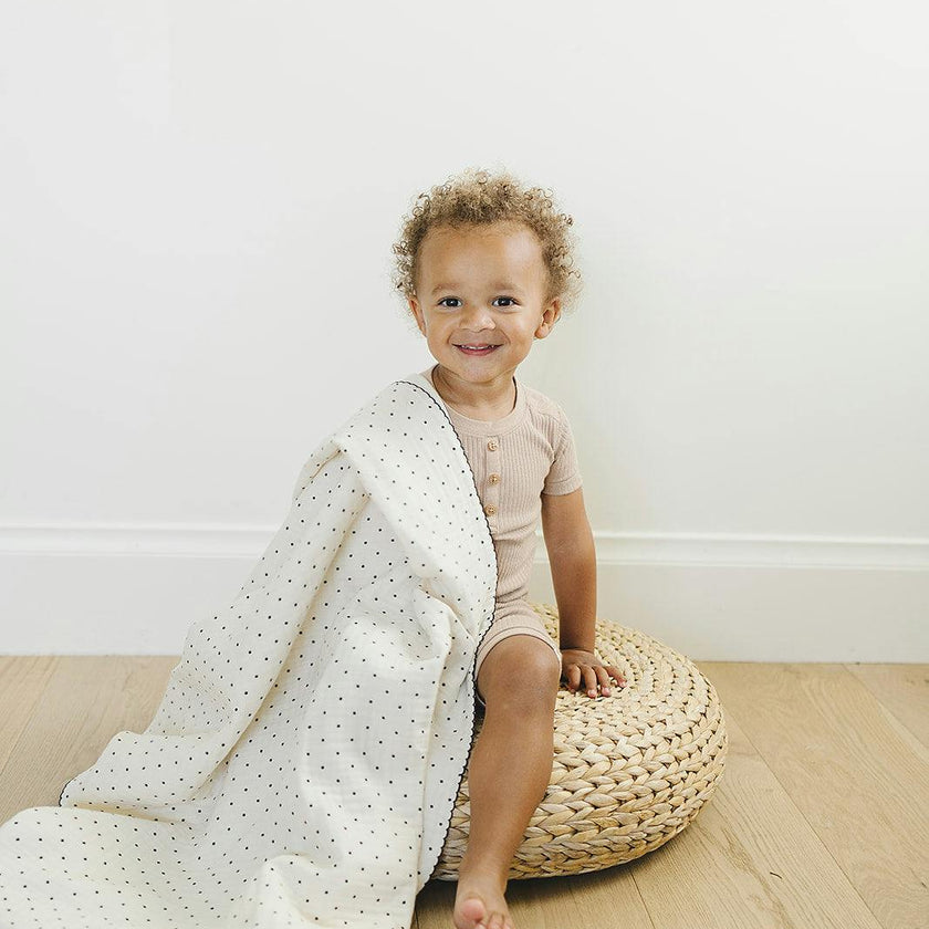 Muslin Blanket- Polka