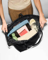 Black Large Waverly Tote