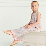 Agatha Ruffled Bow Back Tank Pant Set