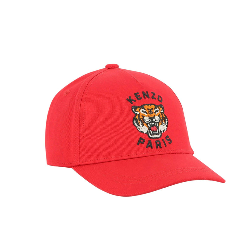 Kids Dark Red Cap
