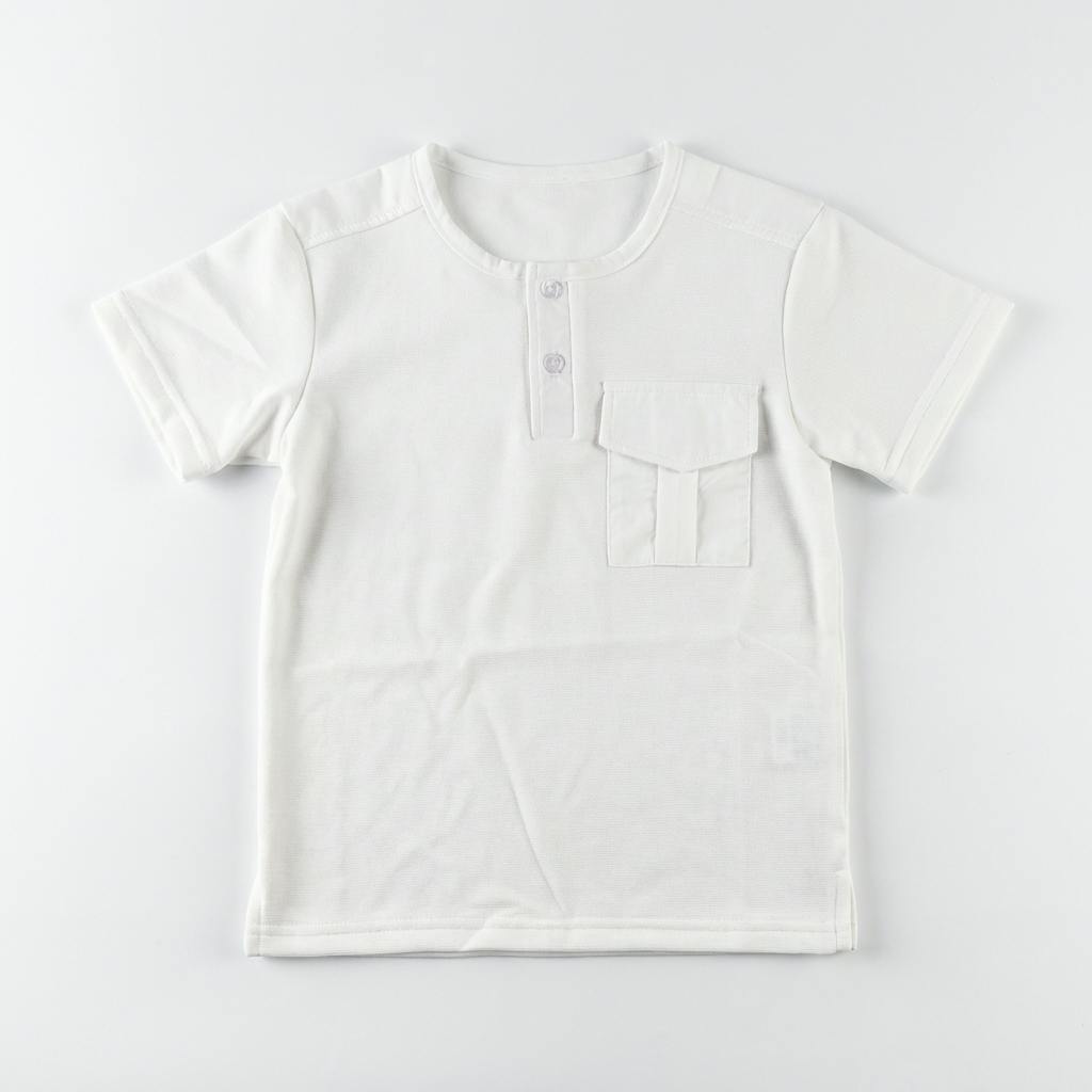 Boys Pocket Henley