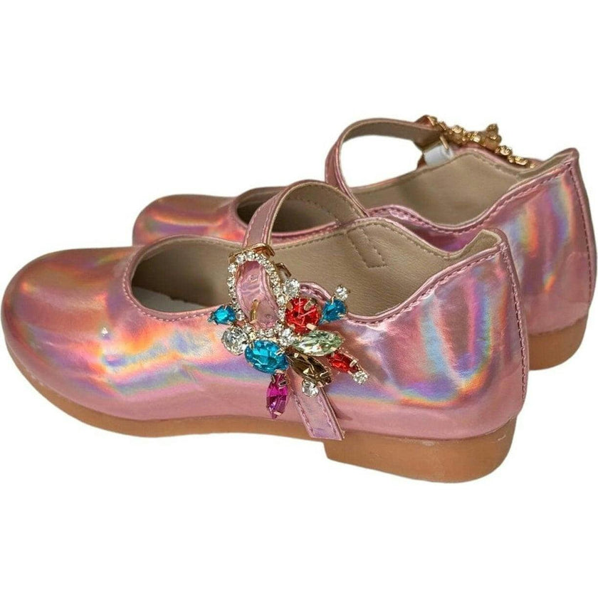 Gem Hologram Ballet Flats