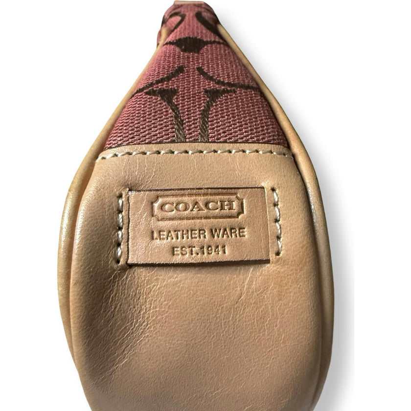 Vintage Coach Signature Demi Shoulder Bag