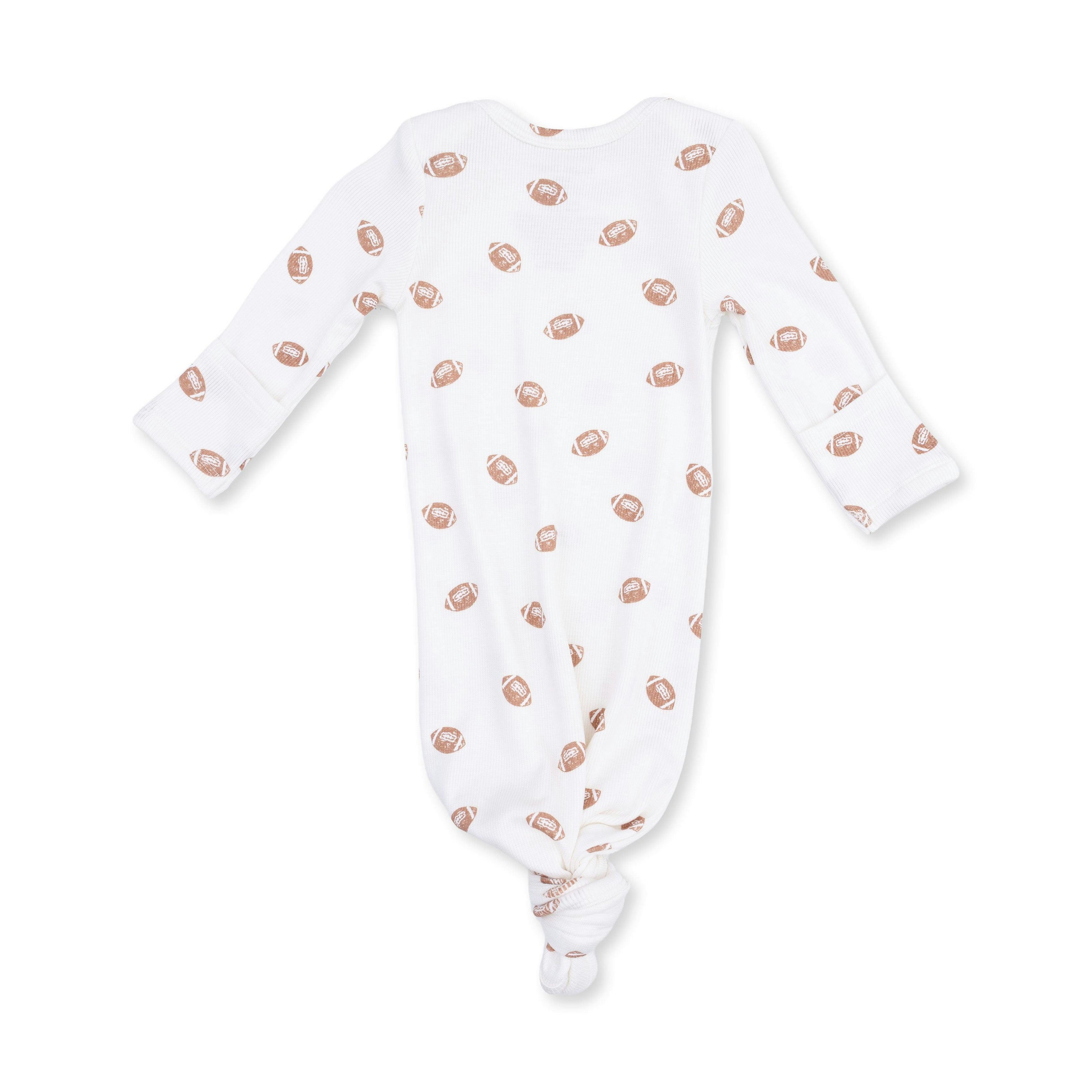 Mini Footballs - Knotted Gown and Knotted Hat