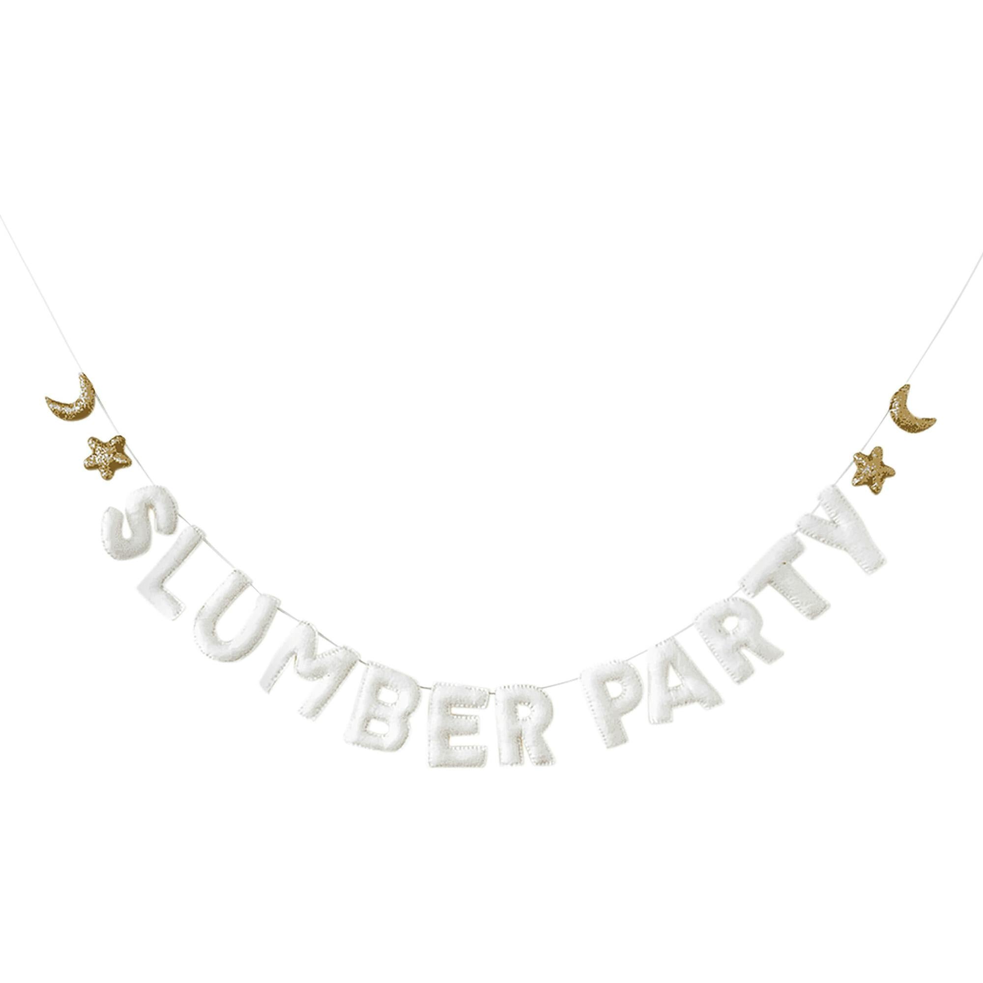 Slumber Party Felt Garland