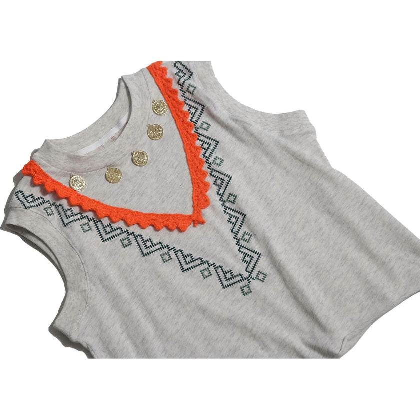 TOULA EMBELLISHED TEE