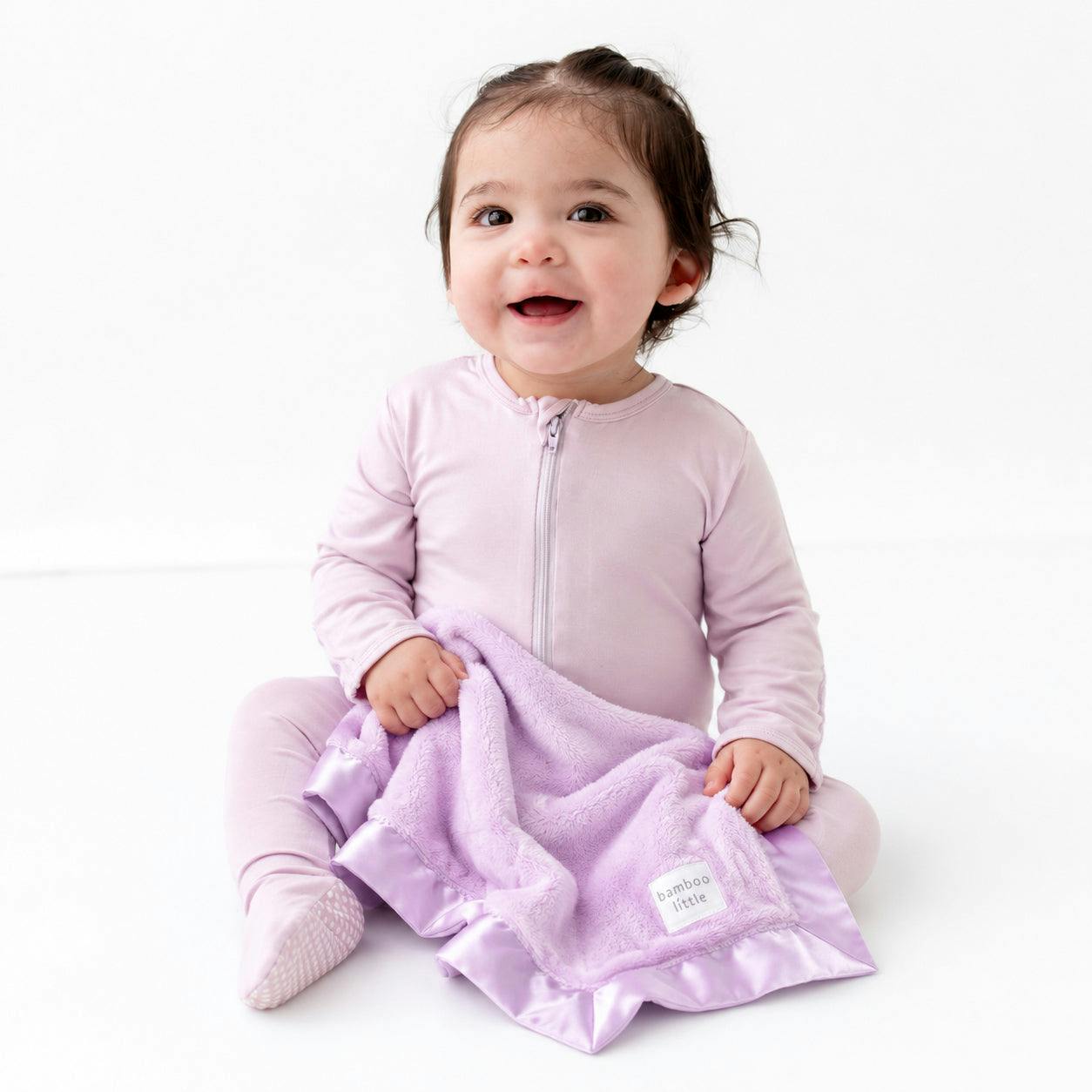 Lavender Plush Security Blanket