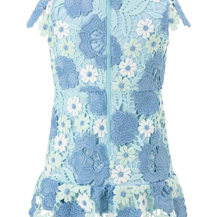 Jade Embroidered Mini Dress (Baby)