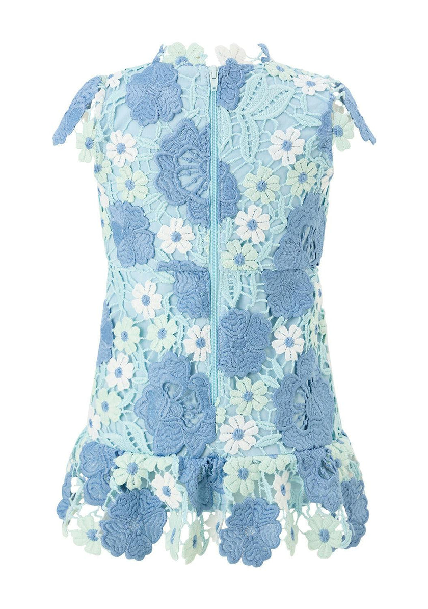 Jade Embroidered Mini Dress (Baby)