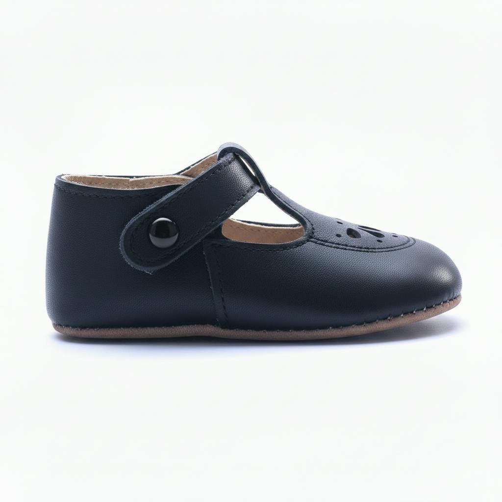 Robin Pre-Walker Baby Shoes - So Black