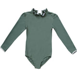 Sofia Surf Suit in Sage Green & Ivory