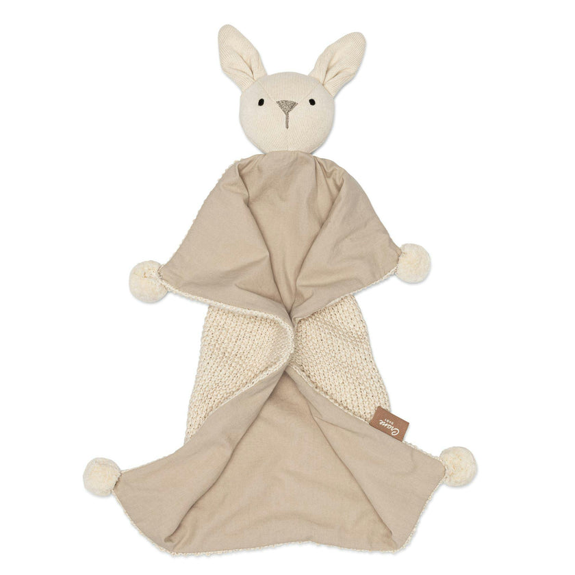Avery Organic Cotton Lovey Blanket (Ollie the Bunny)