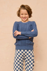 Cable Popcorn Jumper | Bluestone