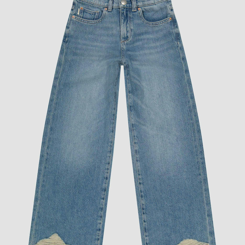 Nini Wide Leg Low Rise | River Bank