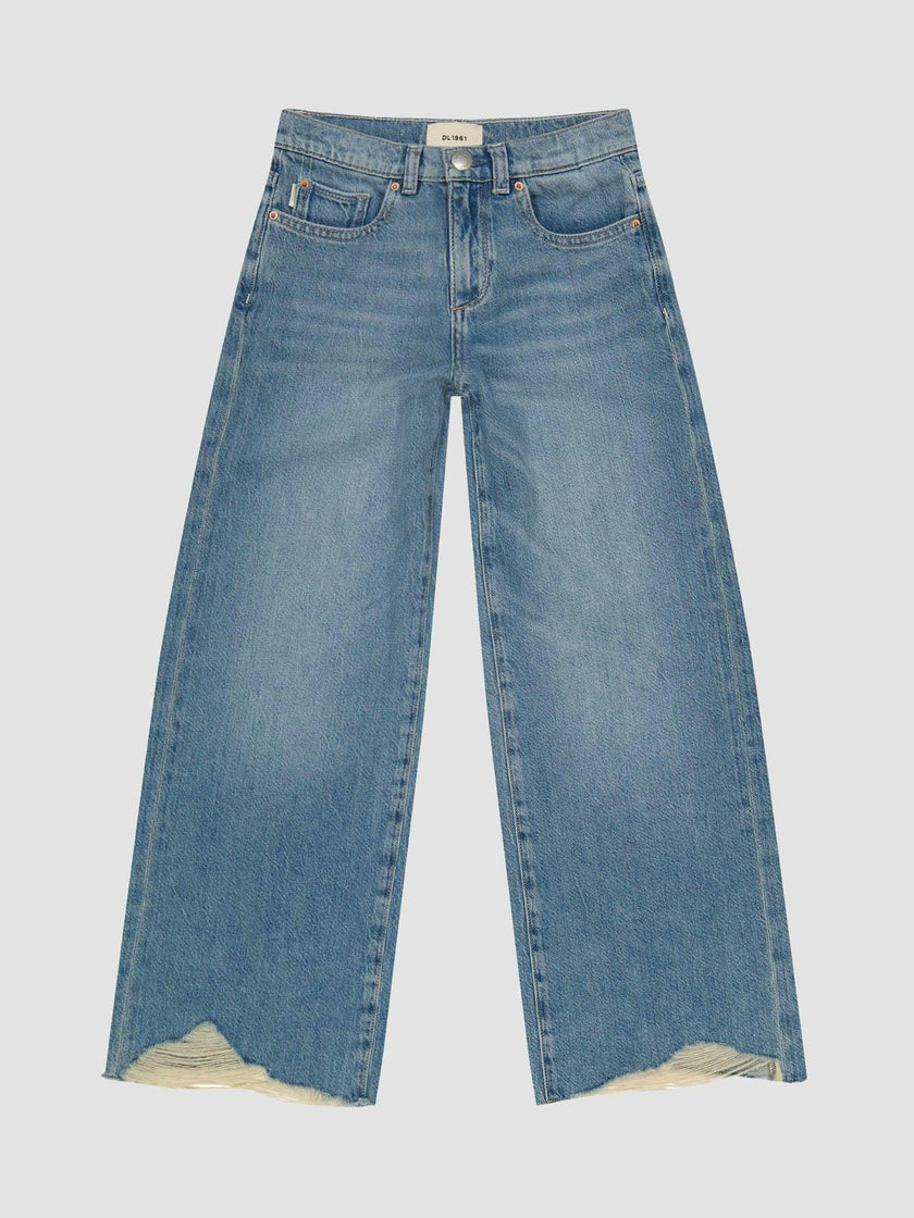 Nini Wide Leg Low Rise | River Bank