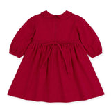 Corduroy Dress with Flowers