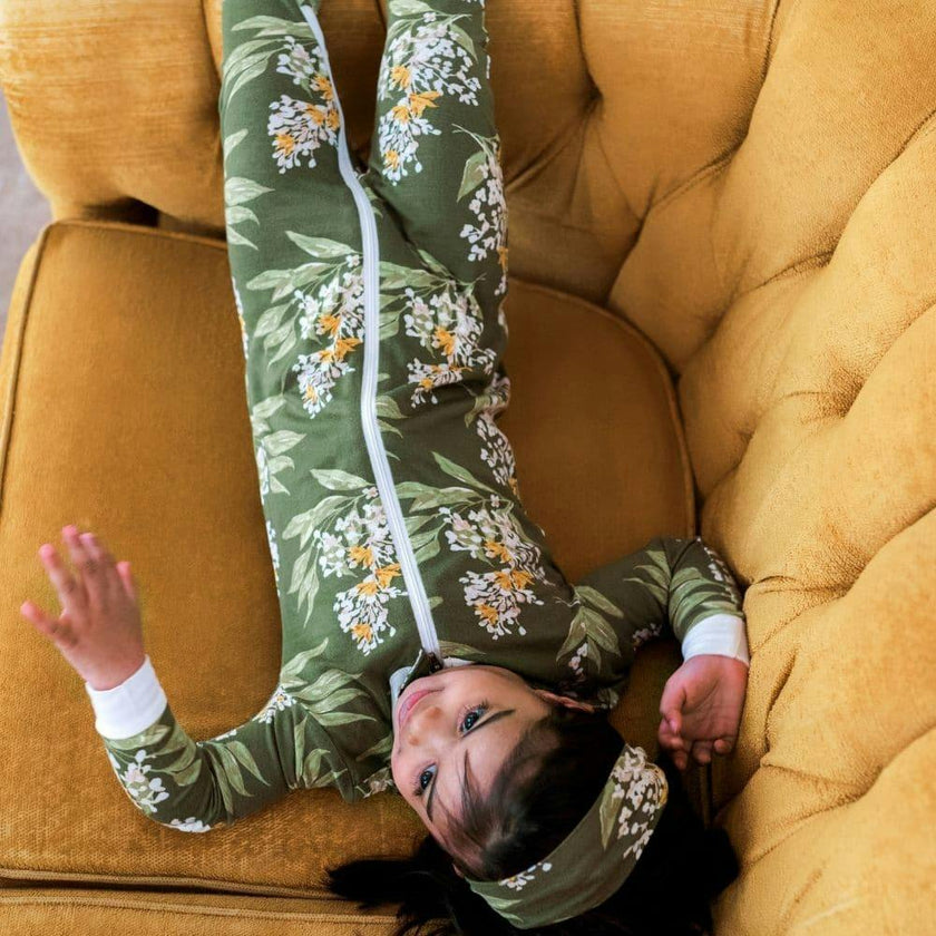 Bamboo Zipper Pajama