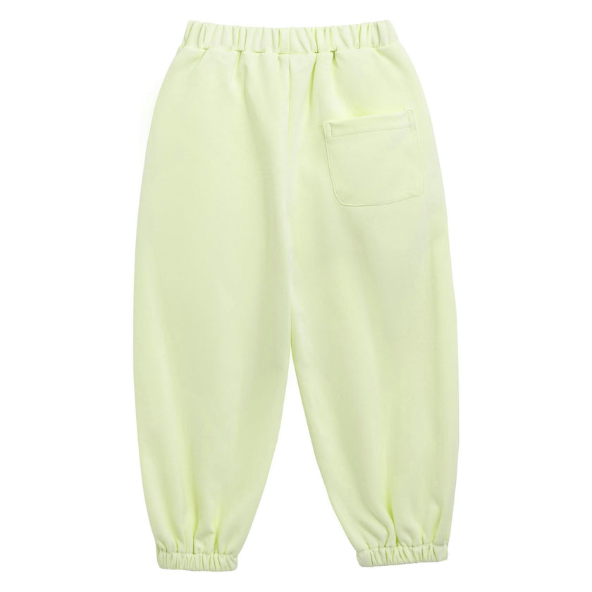 Yellow Bow Detail Tracksuit Set