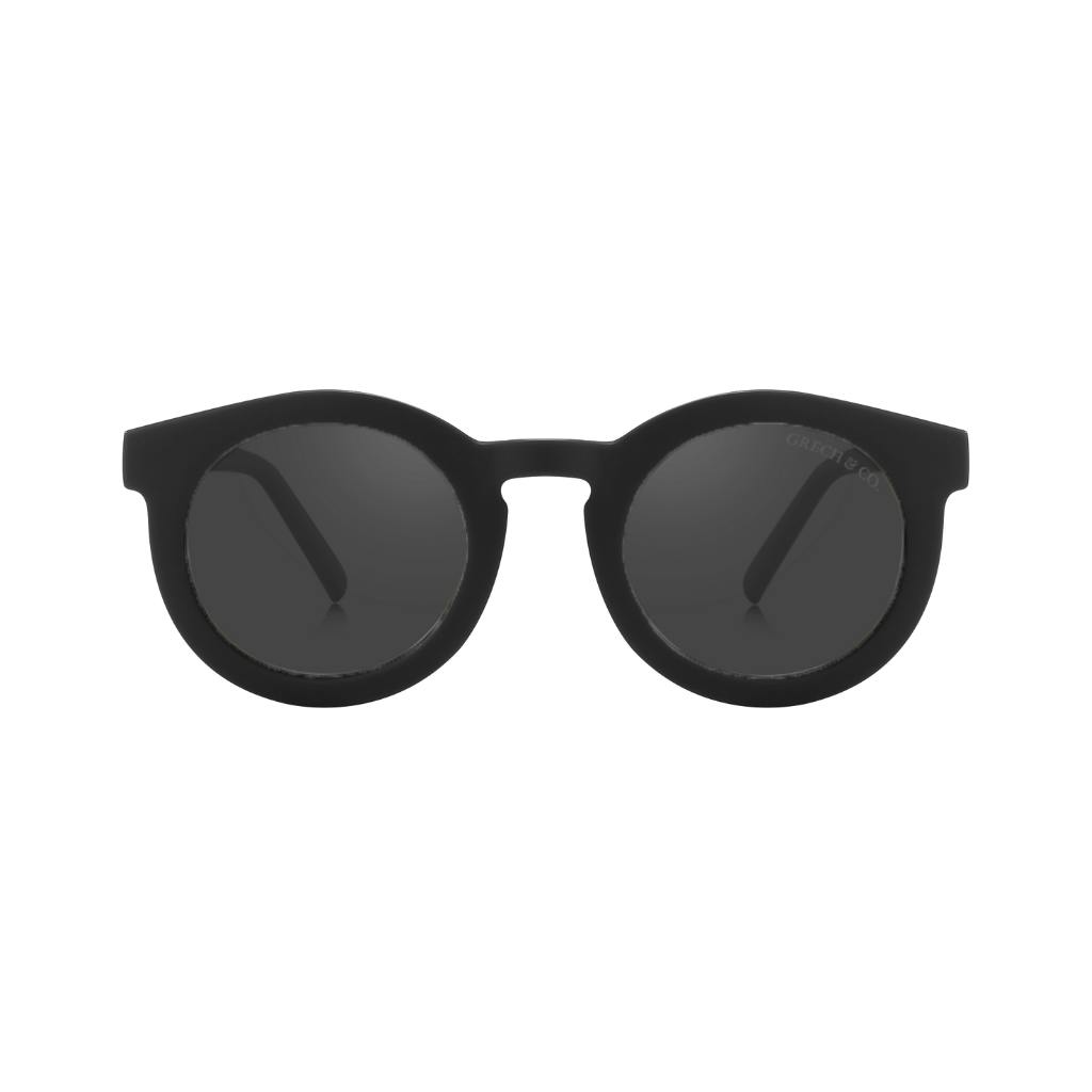 Classic | Sustainable Sunglasses | Plant-Based Bendable Polarized - Child | 3-8 Y | Black
