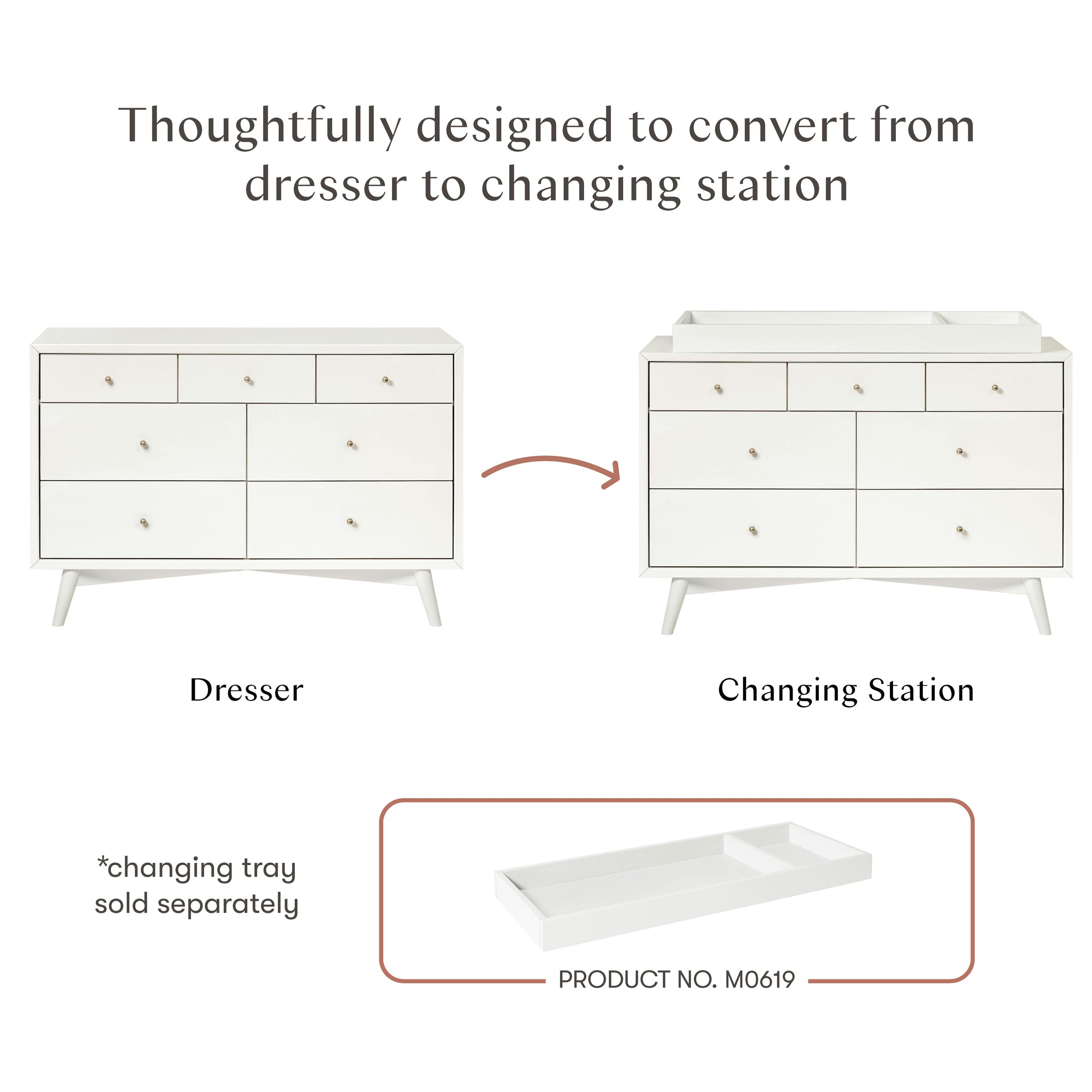 Palma 7-Drawer Wide Assembled Dresser (53