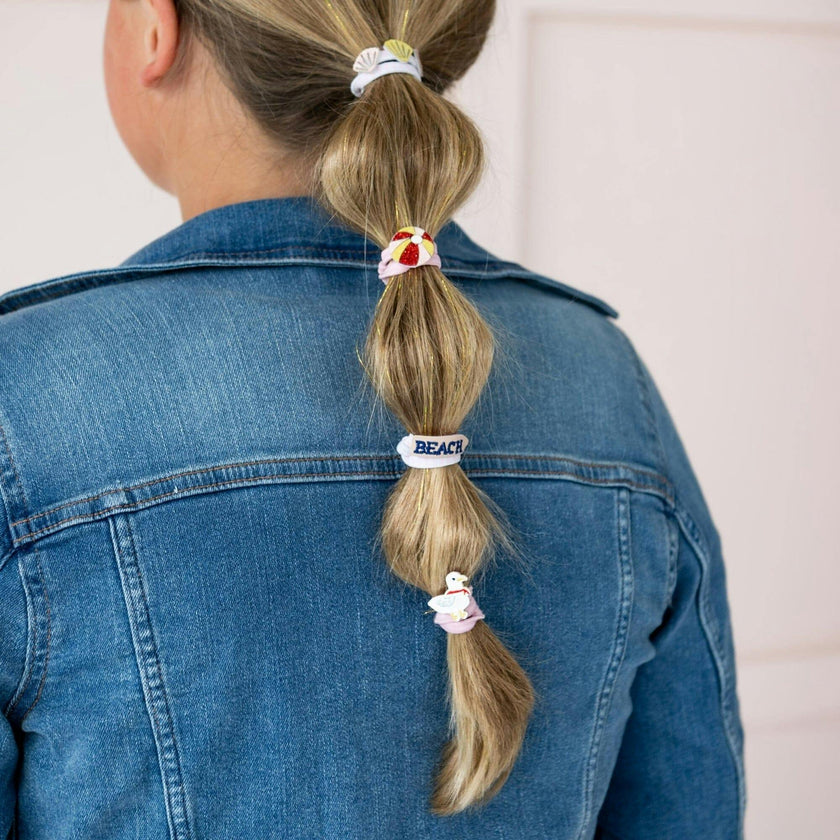Seaside Embellished Hair Tie Set