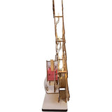 15-Inch Battery Operated 10-Light Tree With Village Scene