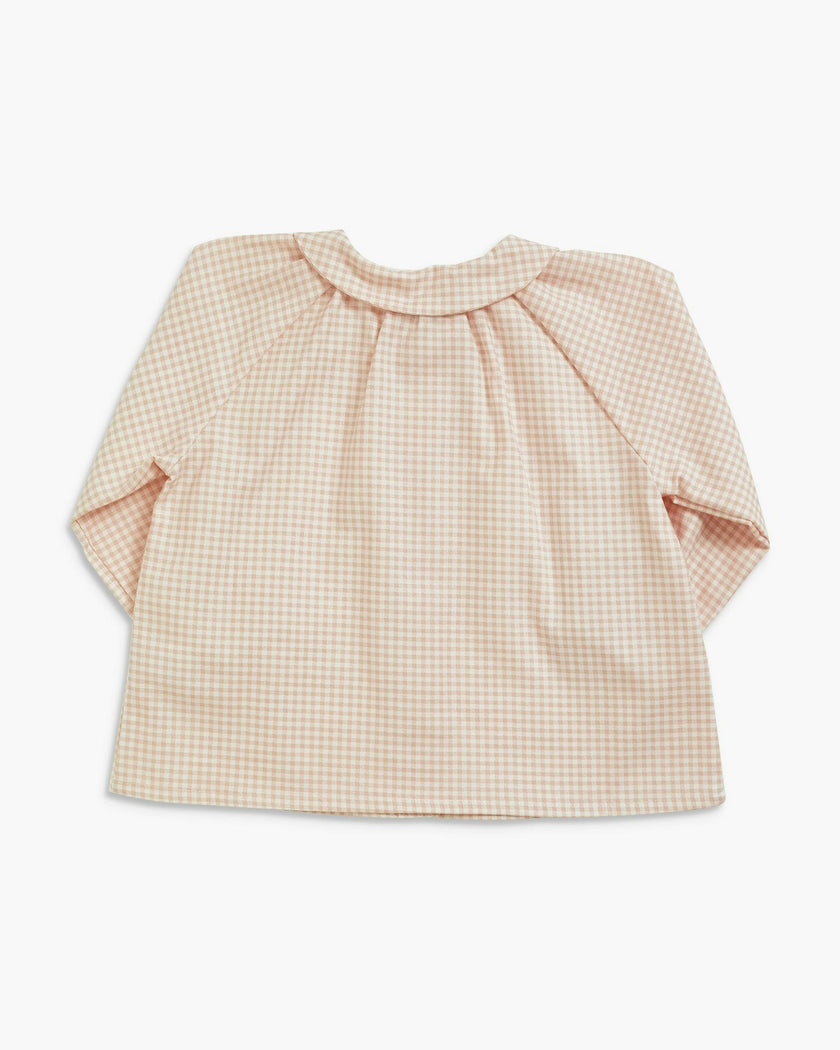 Colinette Blouse Pink Vichy Twill