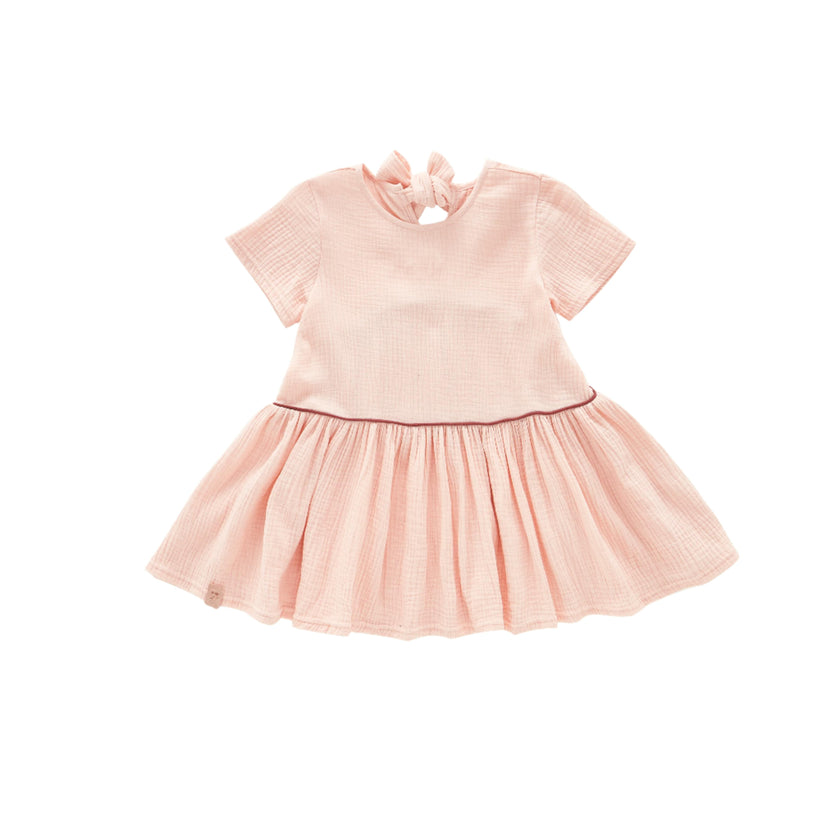 Hi-Low Drop Waist Dress