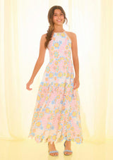 Diana Embroidered Maxi Dress