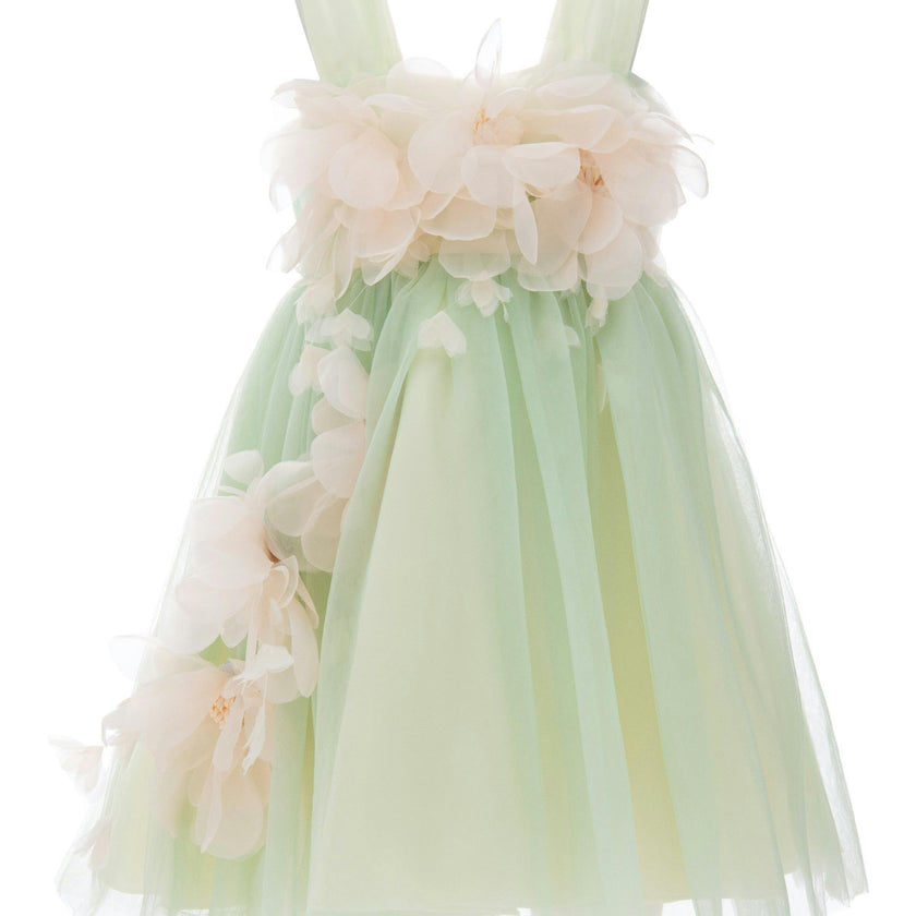 Green Kyra Floral Dress