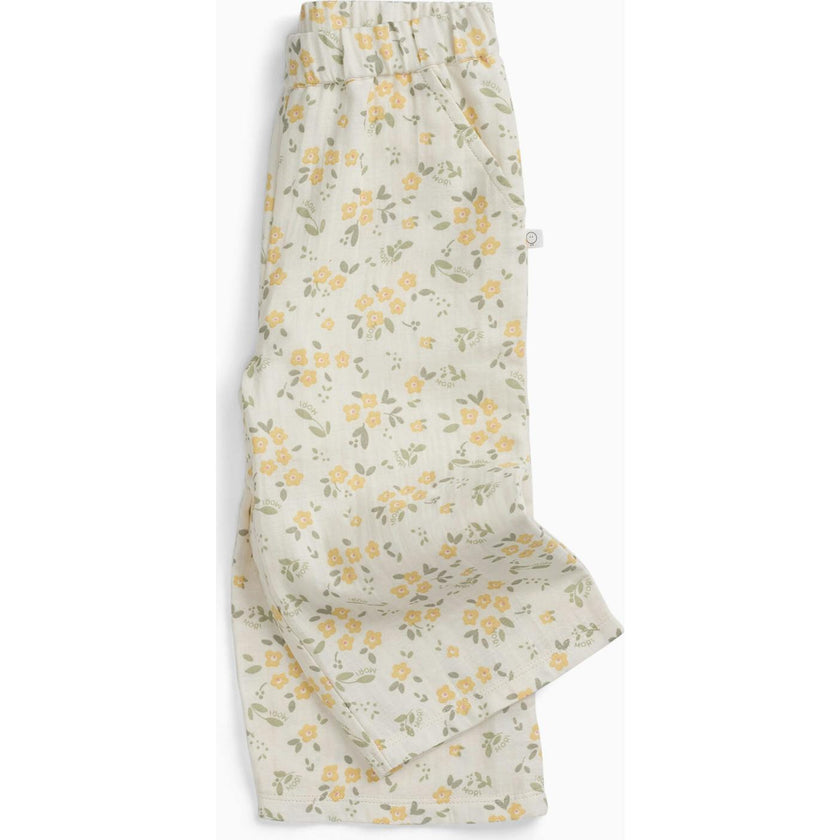 Floral Muslin Pants