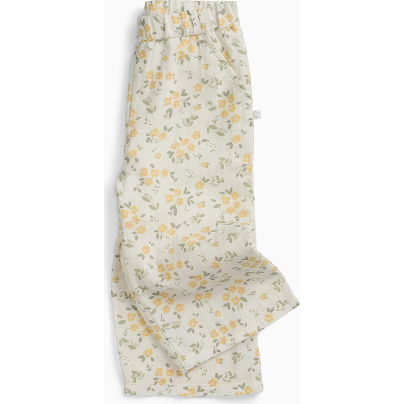 Floral Muslin Pants