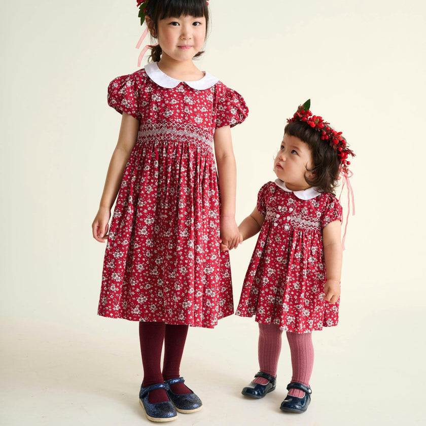 Smocked Girls Dress Magritte