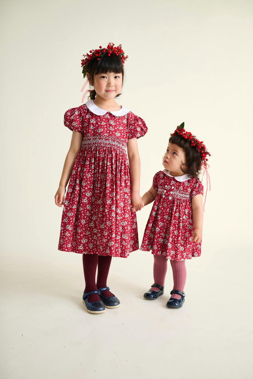 Smocked Girls Dress Magritte