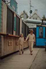 Tracksuit Pants | Organic Cotton Jersey - In Bloom