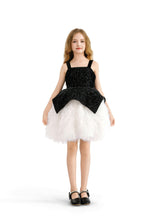 Black Glitter & Tulle Celebration Dress