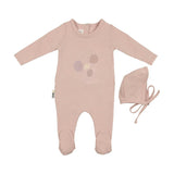 Line Art Footie and Beanie Set