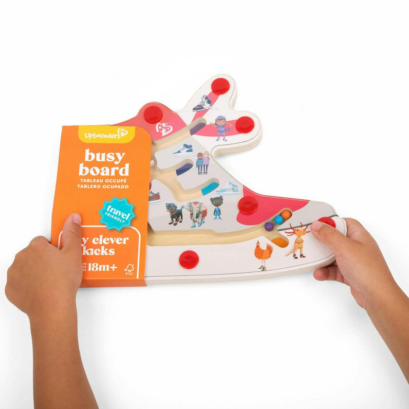 My Clever Kicks Montessori Magnetic Maze Color-Matching Toy