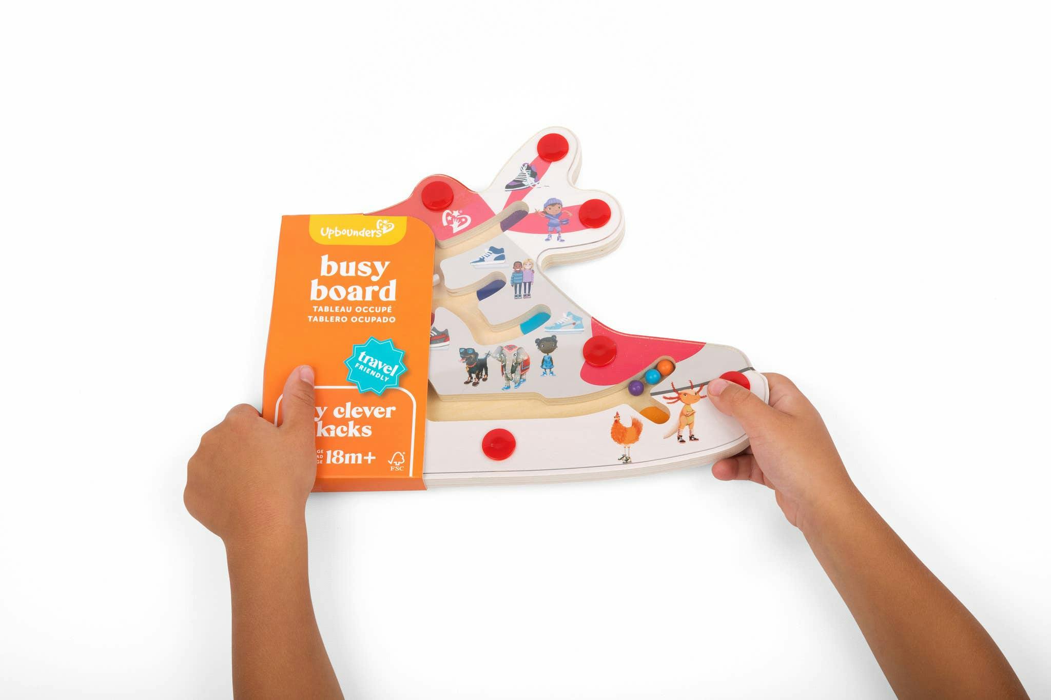 My Clever Kicks Montessori Magnetic Maze Color-Matching Toy