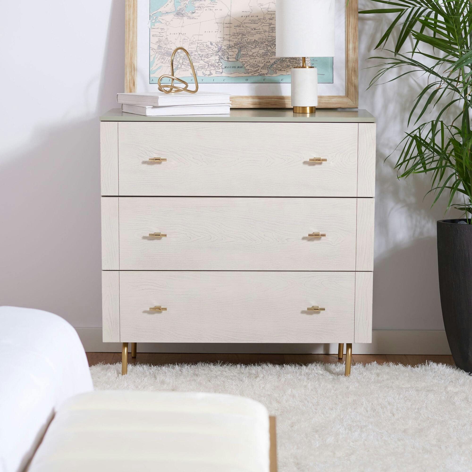 Genevieve 3-Drawer Dresser