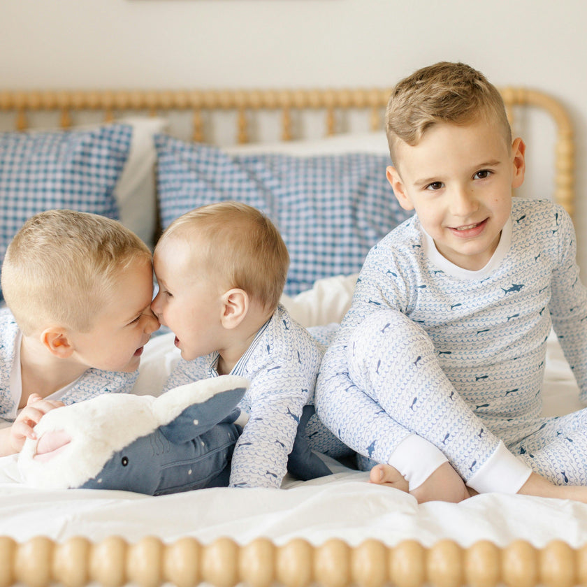 Sharks Two Piece Kids Pajamas